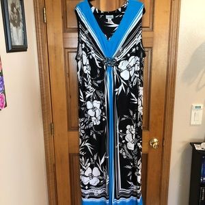 Catherines Floral Maxi Dress
